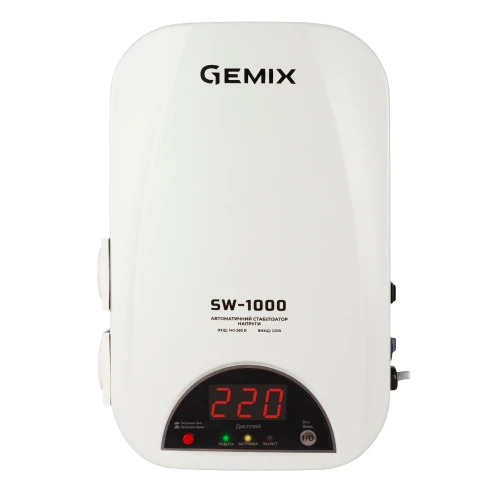 Стабілізатор напруги Gemix SW-1000 (700 Вт)