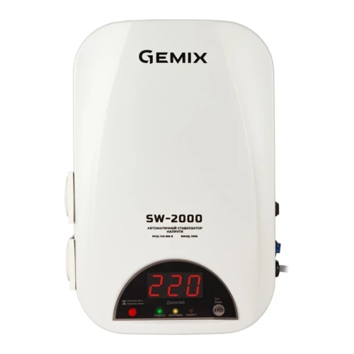 Стабілізатор напруги Gemix SW-2000 (1400 Вт)