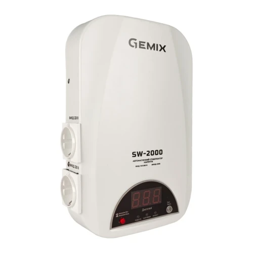 Стабілізатор напруги Gemix SW-2000 (1400 Вт)