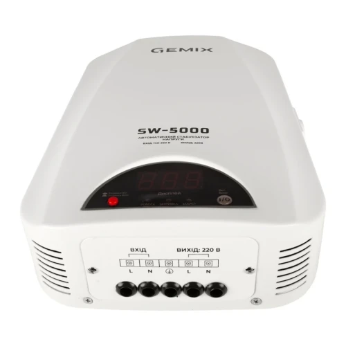 Стабілізатор напруги Gemix SW-5000 (3000 Вт)