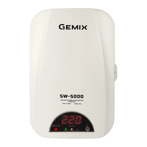 Стабілізатор напруги Gemix SW-5000 (3000 Вт)
