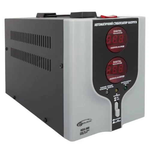 Стабілізатор напруги Gemix RDX-500 (350 Вт)