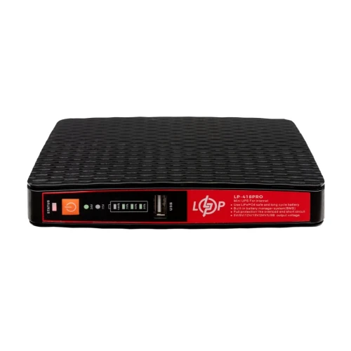 ДБЖ для роутера LogicPower LP-418PRO 8000 mAh, 18W, DC 5/9/12V, USB