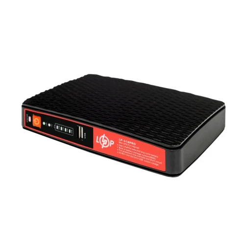ДБЖ для роутера LogicPower LP-418PRO 8000 mAh, 18W, DC 5/9/12V, USB