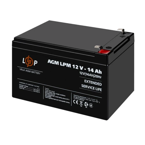 Акумулятор AGM LogicPower LPM 12V 14 Ah