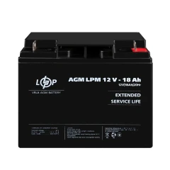 Акумулятор AGM LogicPower LPM 12V 18 Ah