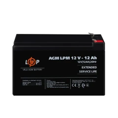 Акумулятор AGM LogicPower LPM 12V 12 Ah