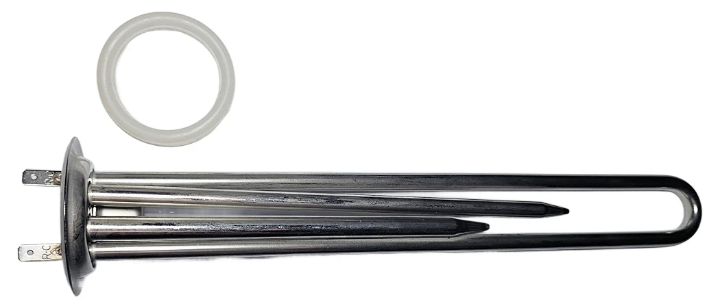 Тен для бойлера Thermex 1300 Вт (нержавійка, фланець Ø63 мм, під анод M6)