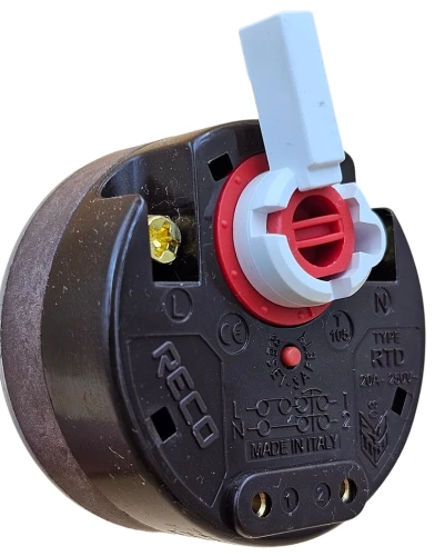 Терморегулятор стрижневий RTD 20А, L=270мм з прапорцем, Reco