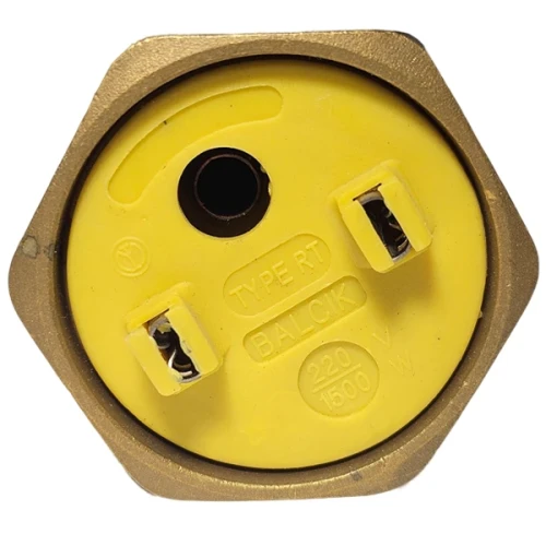 Тен для бойлера Ariston 1500 Вт (мідний, на різьбі 1¼", під анод M6) Balcik Туреччина