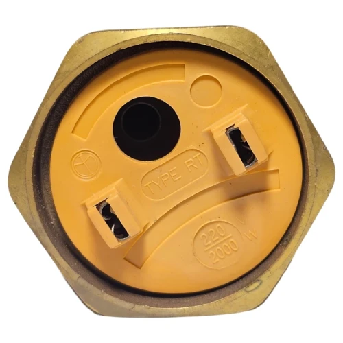 Тен для бойлера Ariston 2000 Вт (мідний, на різьбі 1¼", під анод M6) Balcik Туреччина