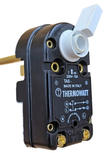Терморегулятор стрижневий TAS 15А, L=270мм з прапорцем, Thermowatt